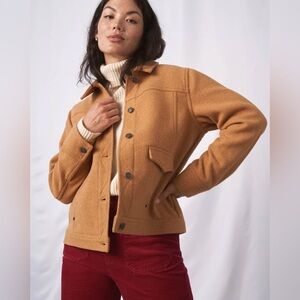 United by Blue Women’s Recycled Wool Trucker Jacket